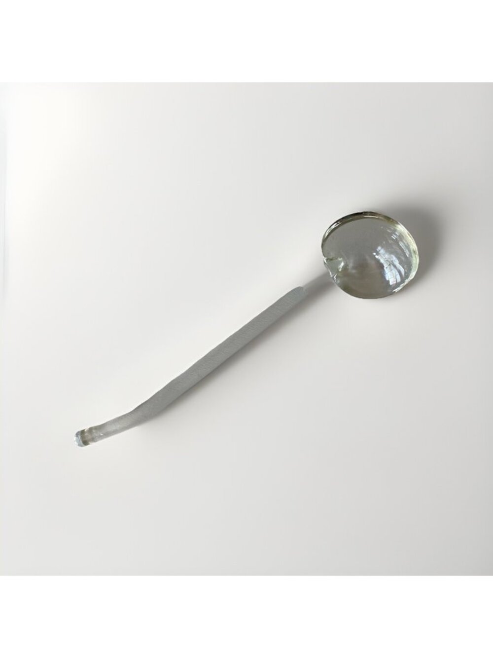 Vintage Clear Glass Shell Spoon Jelly Jam Condiment